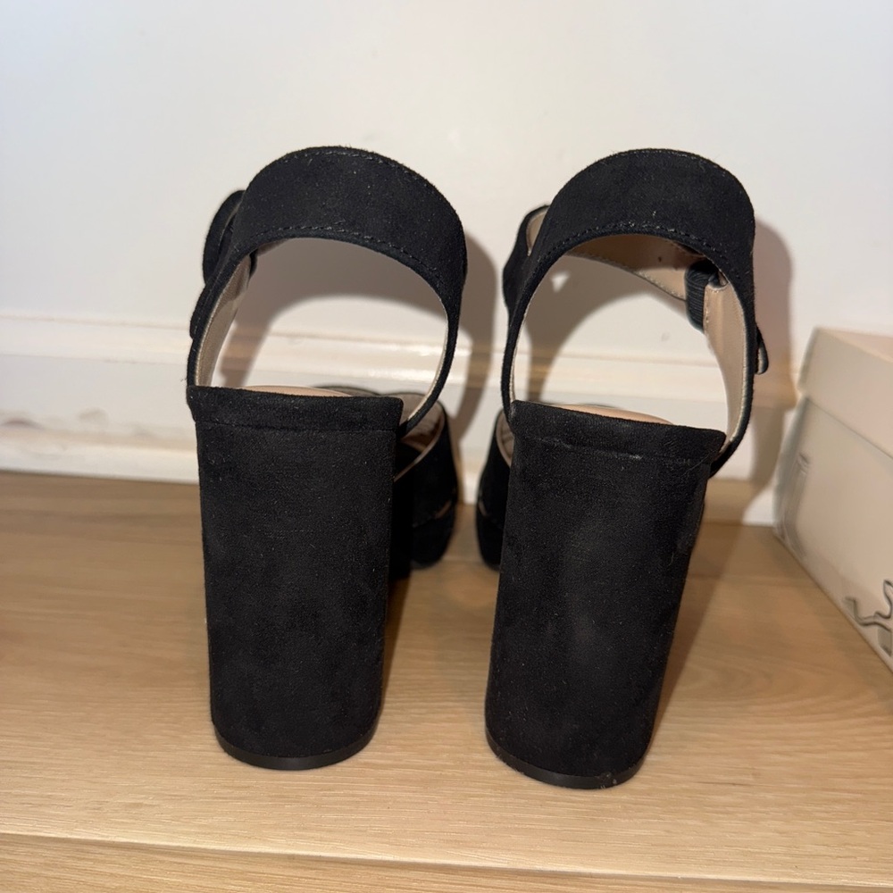 A New Day Fiona Black heels - Picture 3 of 4